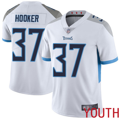 Tennessee Titans Limited White Youth Amani Hooker Road Jersey NFL Football 37 Vapor Untouchable